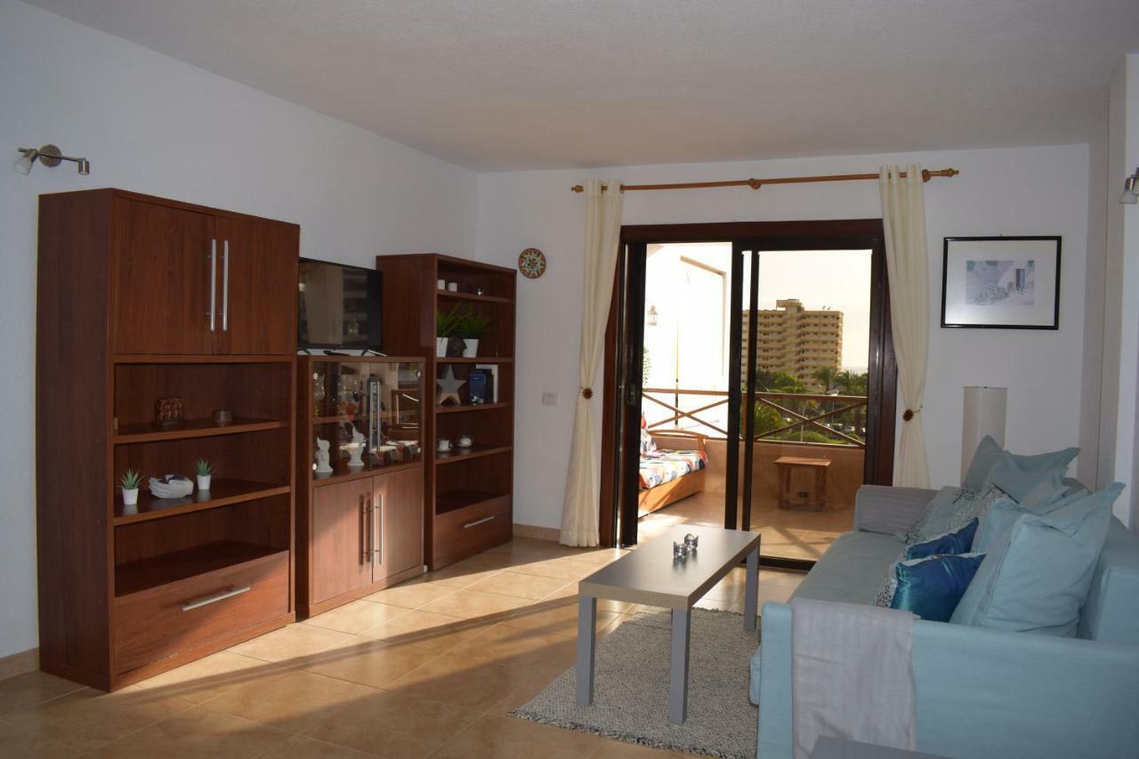 شقة Sunny Summerland Los Cristianos, Ap With City And Ocean View لوس كريستيانوس المظهر الخارجي الصورة